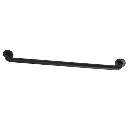 Kingston Brass GDR814300 30-Inch X 1-1/4-Inch OD ADA Grab Bar, Matte Black GDR814300